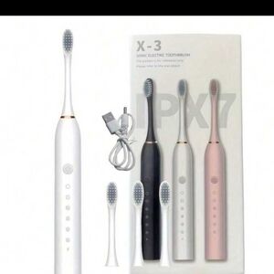 Rechargeable Sonic Electric Toothbrush In White